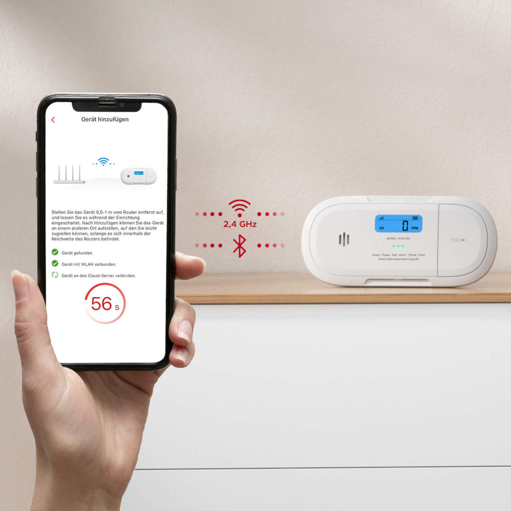 X-Sense XC04-WX WLAN CO-Melder (App ohne Gateway)