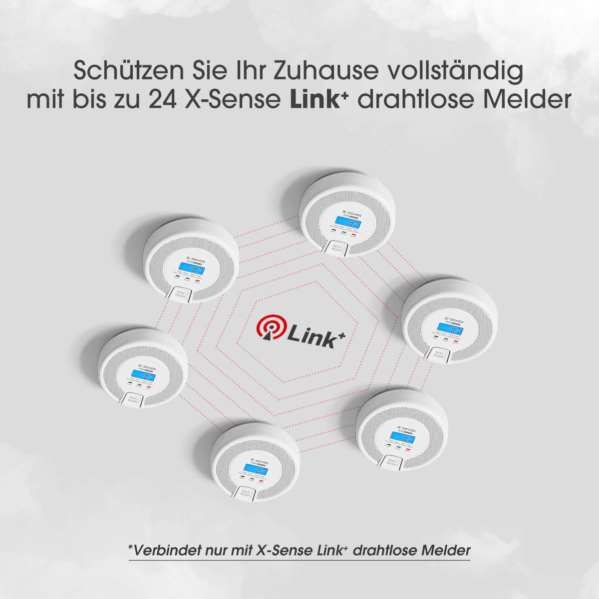 X-Sense CO03D-W Kohlenmonoxidmelder