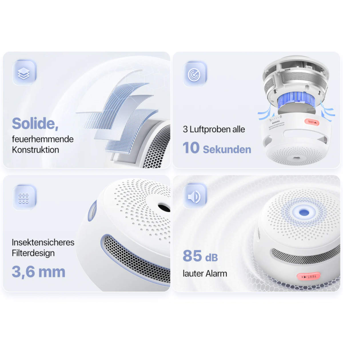 X-Sense XS01 Rauchmelder (10 Jahre Batterie)