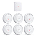 X-Sense XS0D-MR61 Rauchmelder Set (6x XS0D-MR + Gateway)