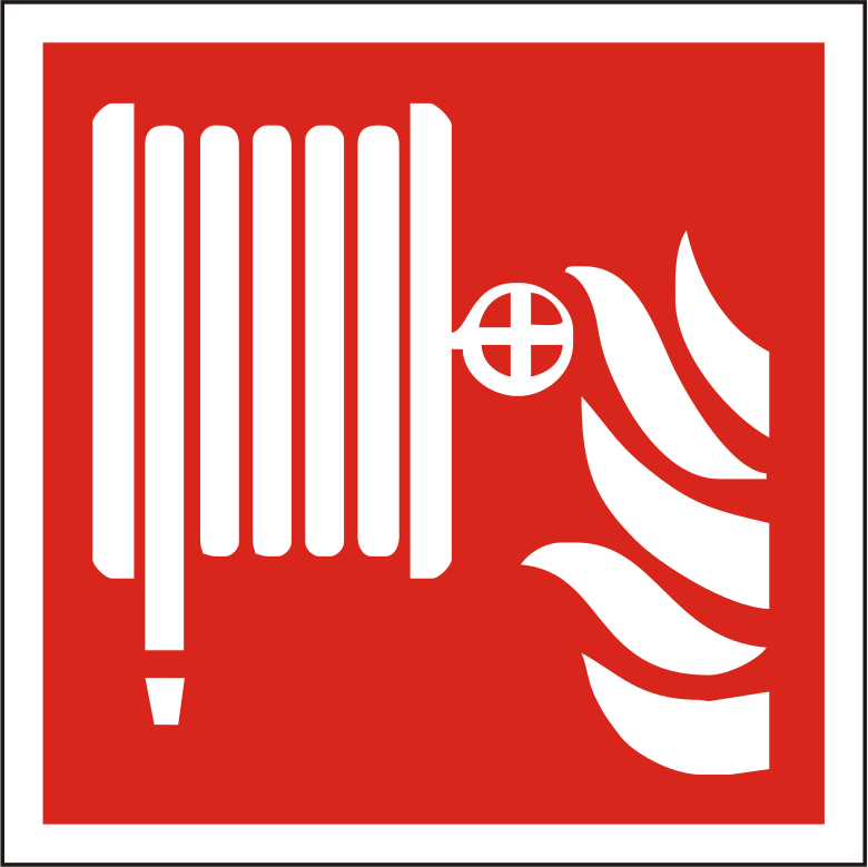 Löschschlauch Schild ISO 7010 F002